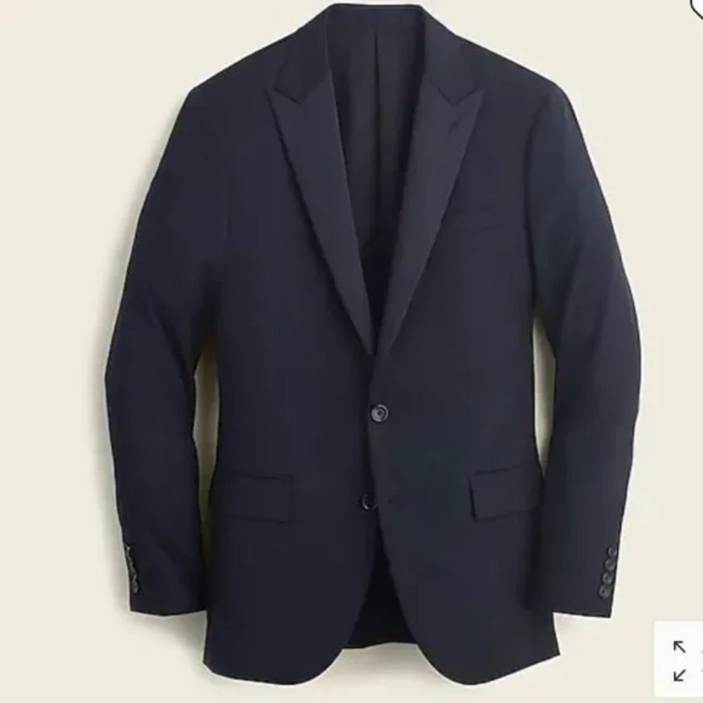 J. Crew Ludlow Slim-fit tuxedo jacket in Italian wool Item 50678 42R NWT